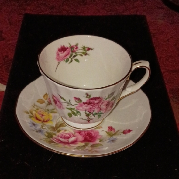 Duchess Other - Floral Teacup and Saucer Set Duchess Bone China England